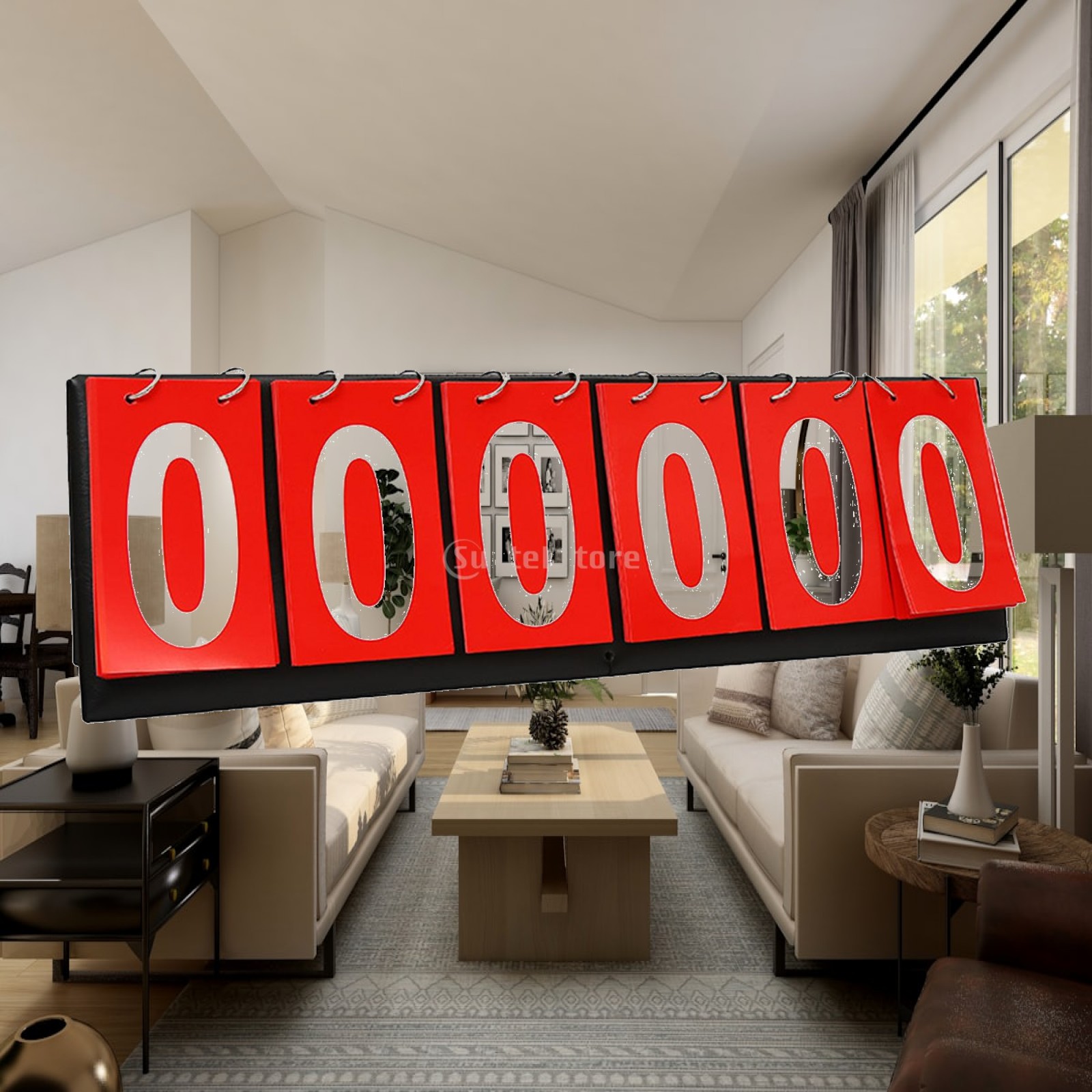 Scoreboard Digital - 6 Digit Table Top Scoreboard Sports