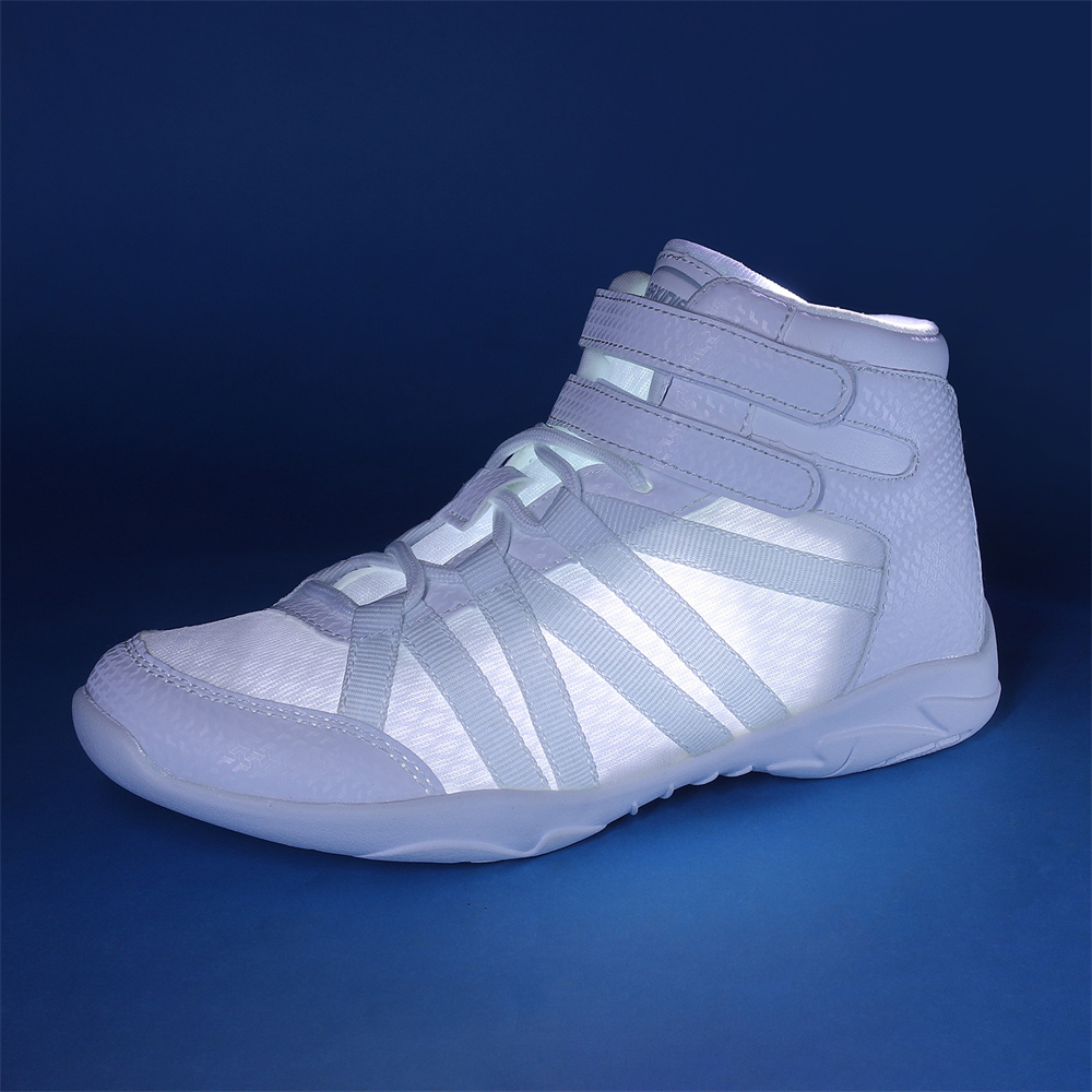 BAXINIER Girls White High Top  - Badminton Shoes 评论和价格