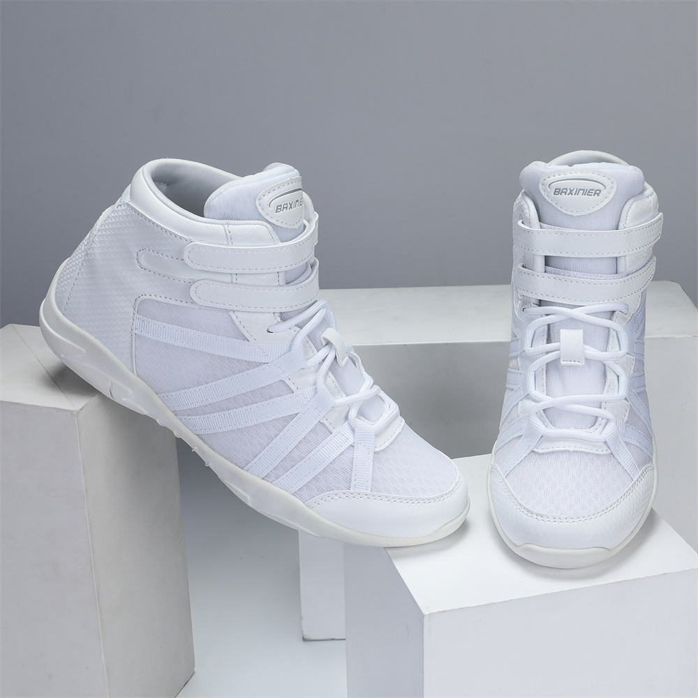 BAXINIER Girls White High Top  - Badminton Shoes 评论和价格