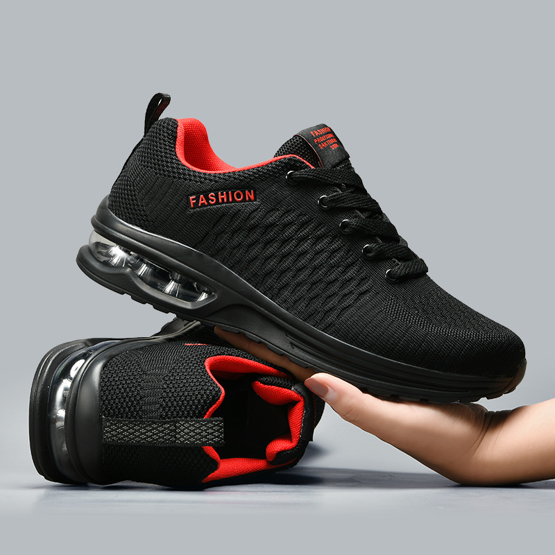 Men Running Shoes Lace Up Snea - Badminton Shoes Men 评论和价格