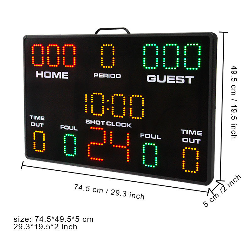 Portable LED Multisport Electr - Scoreboard Digital 评论和价格