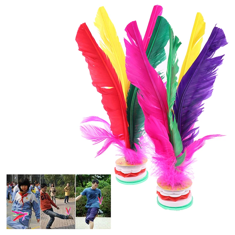 2PC Jianzi Shuttlecock  Fitnes - Feather Shuttlecock 评论和价格
