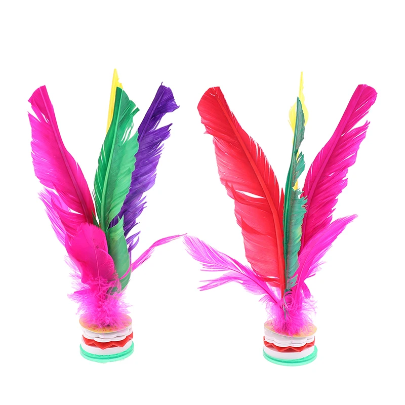 2PC Jianzi Shuttlecock  Fitnes - Feather Shuttlecock 评论和价格