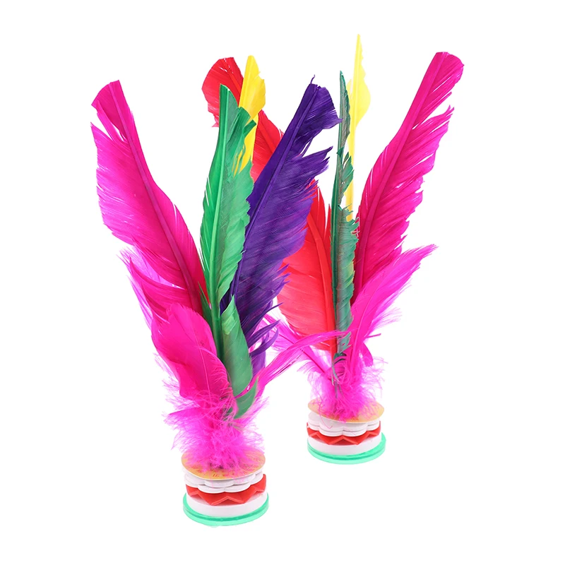 2PC Jianzi Shuttlecock  Fitnes - Feather Shuttlecock 评论和价格